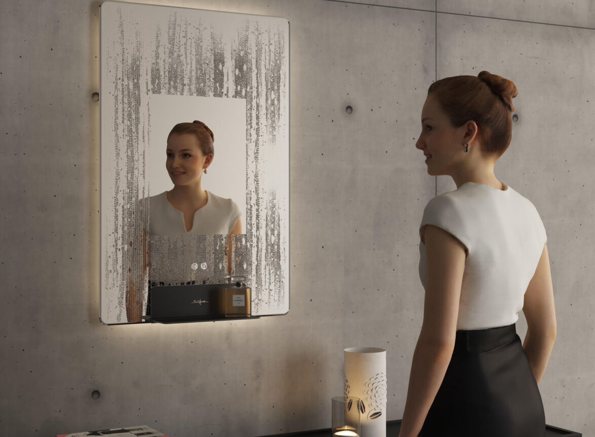 pure mirror anti-fog bathroom mirrors